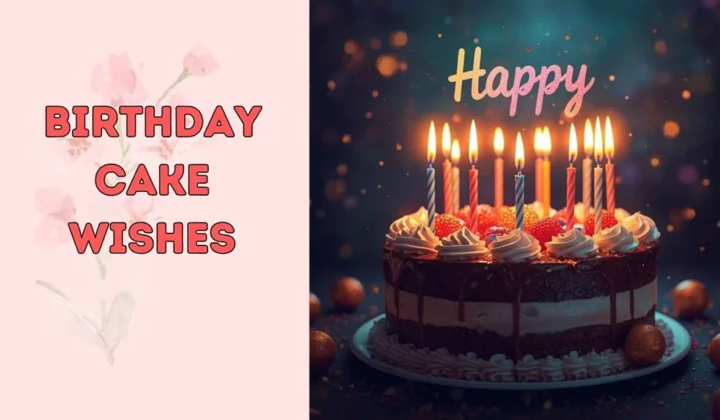 birthday cake wishes