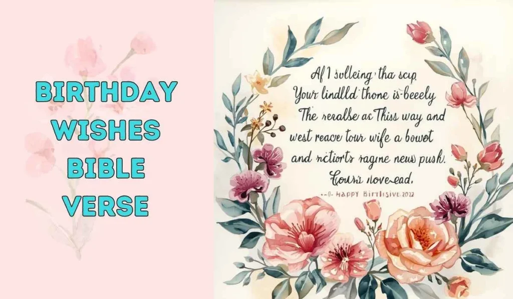 birthday wishes bible verse