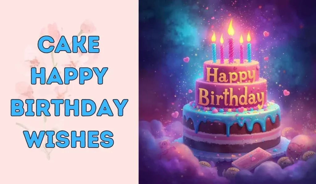 cake happy birthday wishes