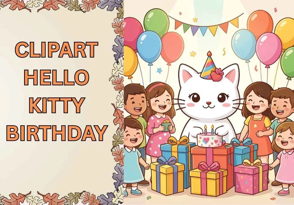 clipart hello kitty birthday