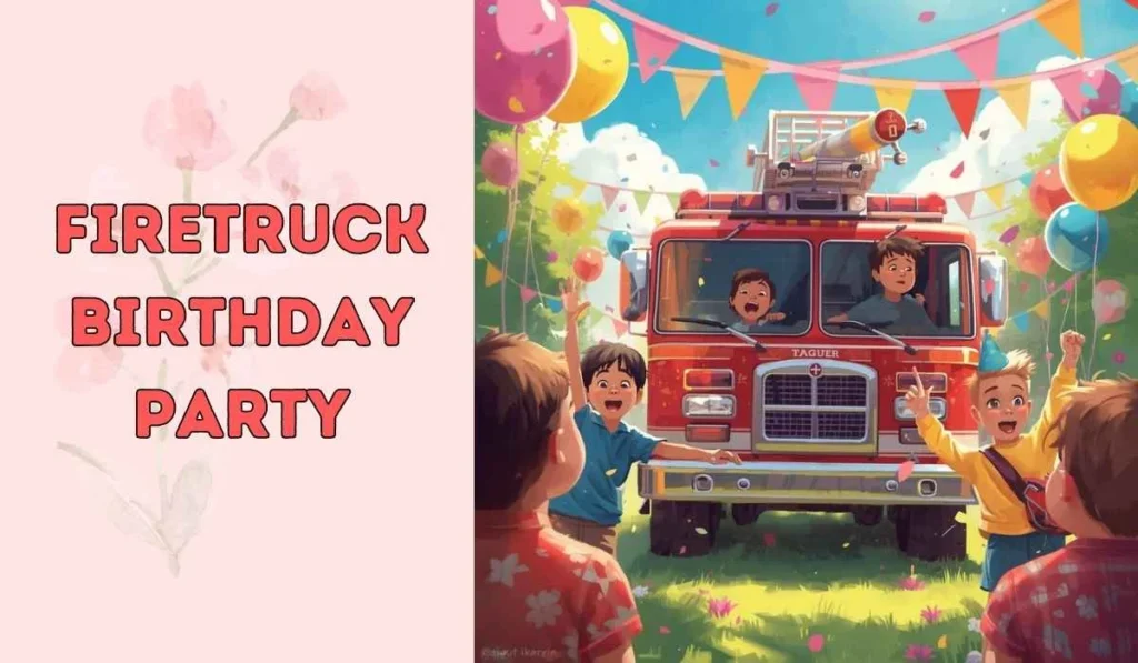 firetruck birthday party