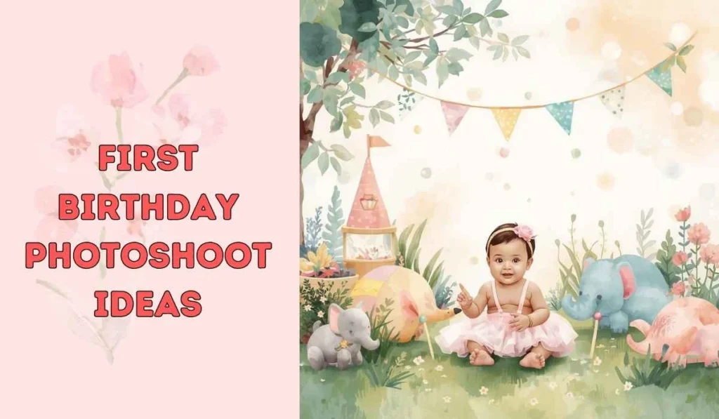 first birthday photoshoot ideas