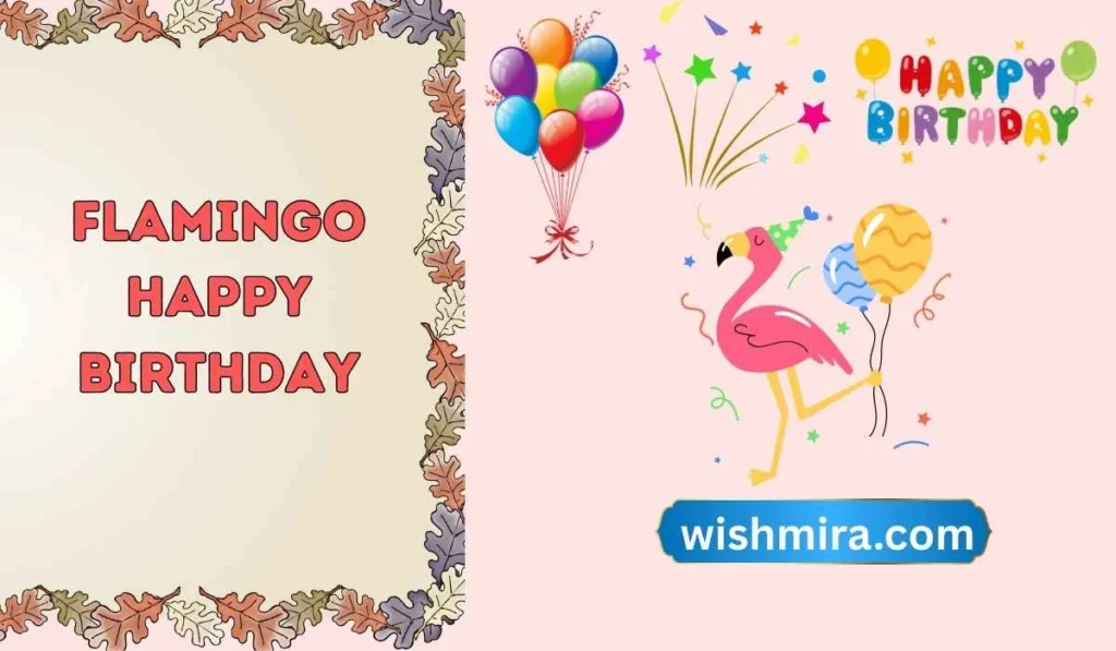flamingo happy birthday