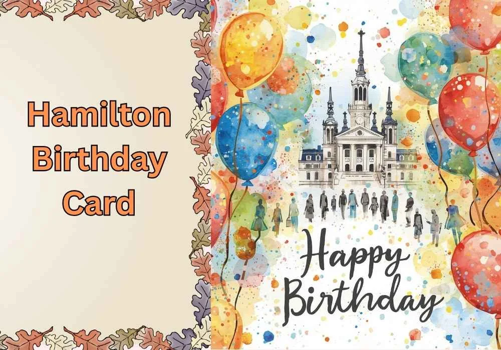 Hamilton Birthday Card