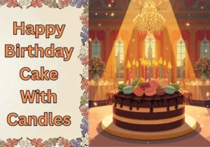 Happy Birthday Cake With Candles