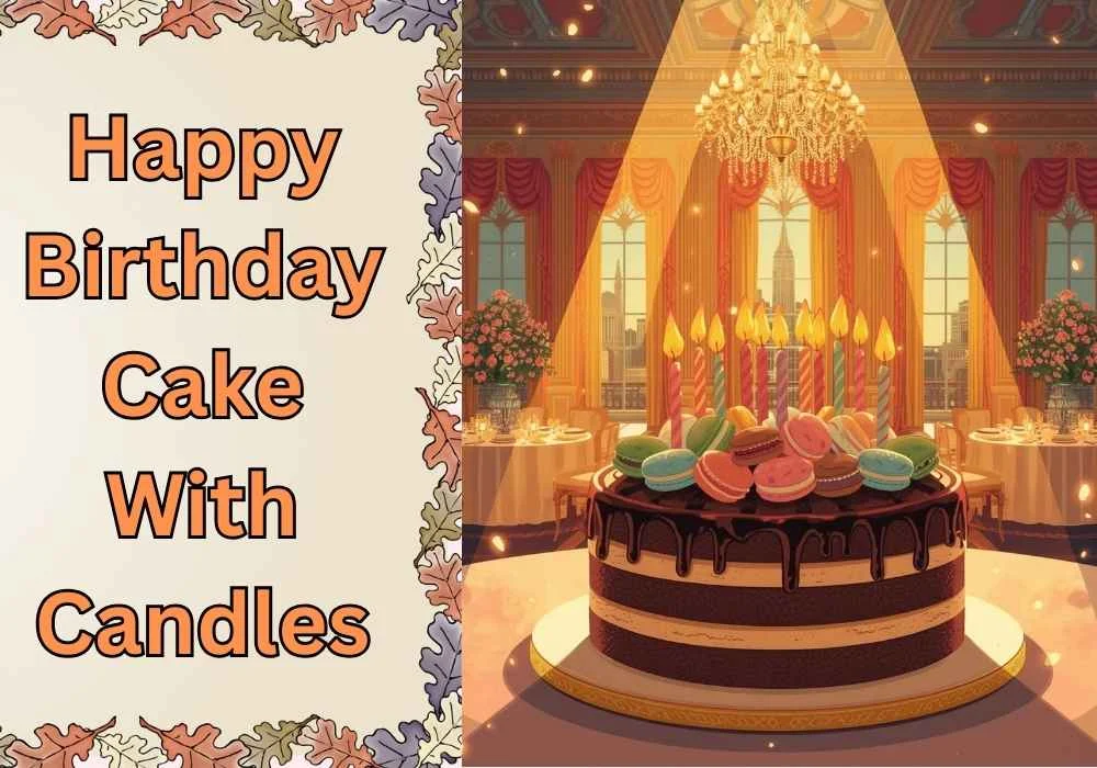 Happy Birthday Cake With Candles