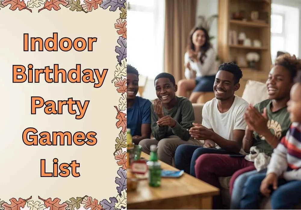 indoor birthday party games list