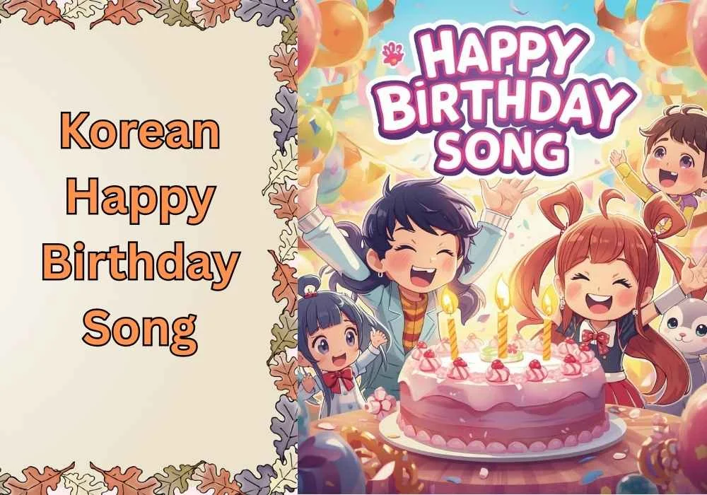 korean happy birthday song
