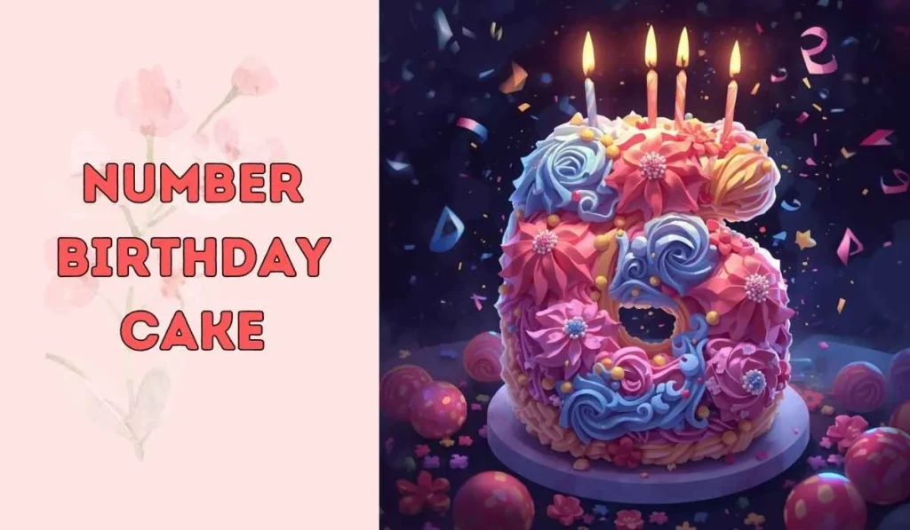 number birthday cake