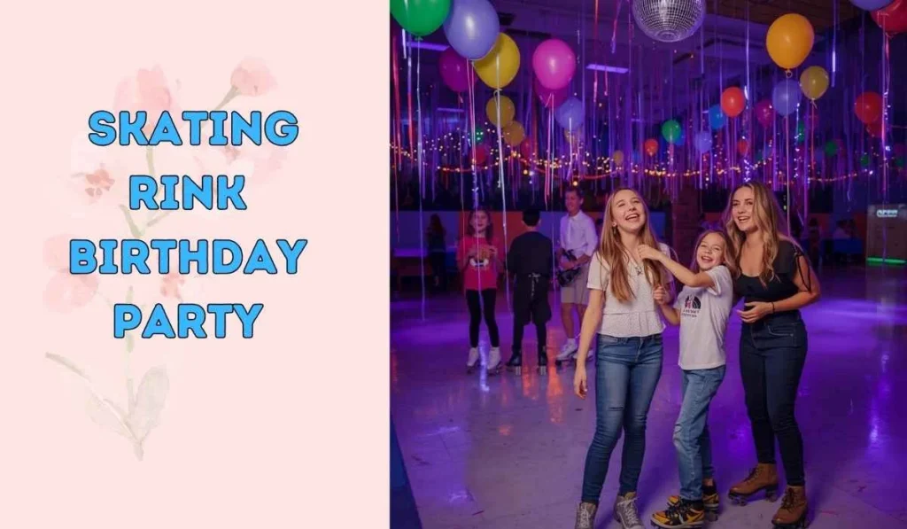 skating rink birthday party