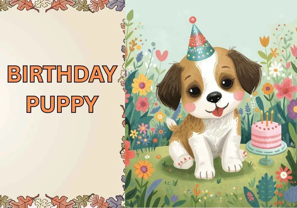 birthday puppy