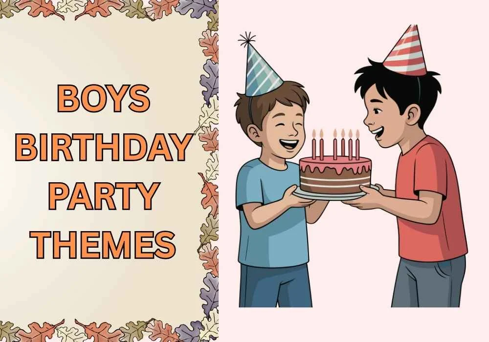 boys birthday party themes