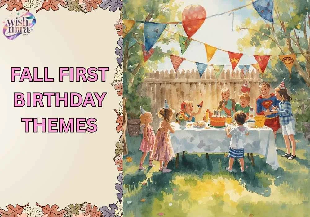 fall first birthday themes