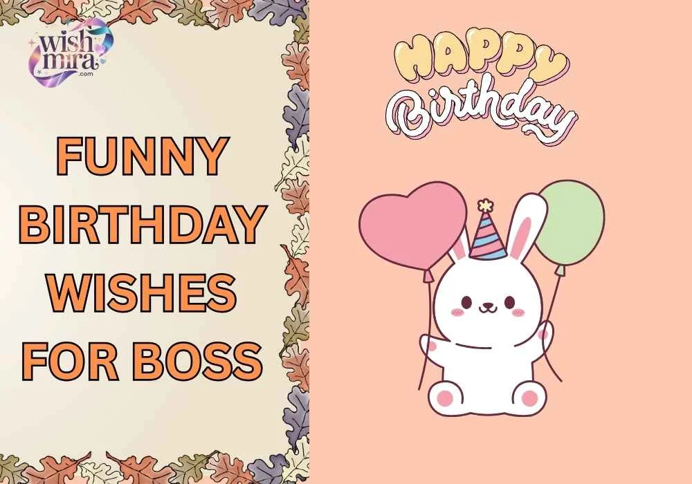 funny birthday wishes for boss