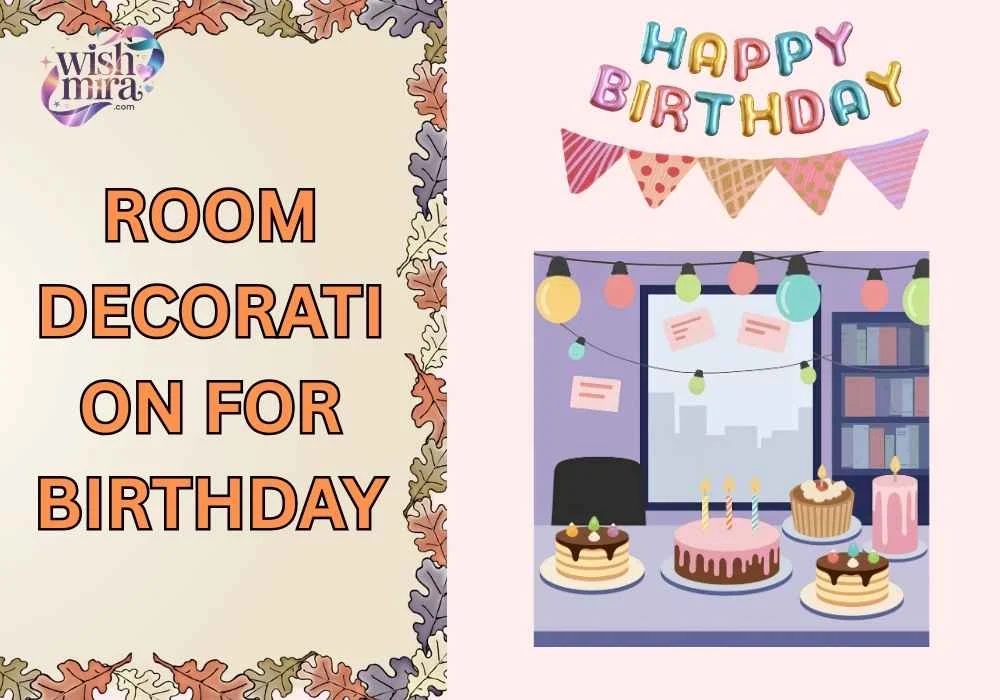 room decoration for birthday
