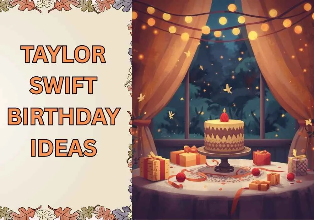 taylor swift birthday ideas