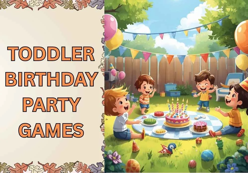 toddler birthday party games