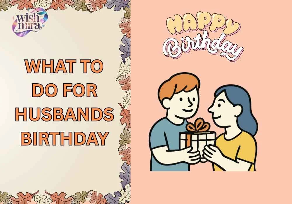 what to do for husbands birthday