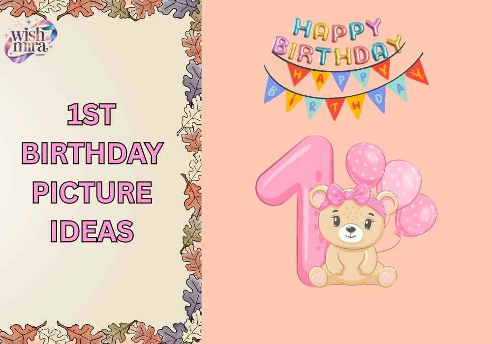 1st birthday picture ideas