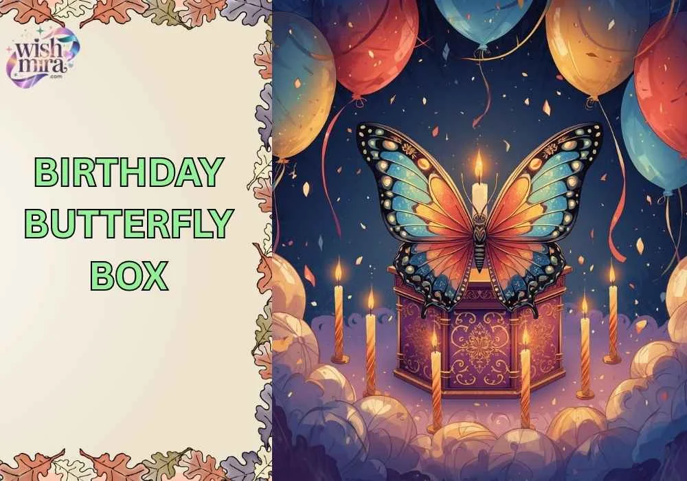 birthday butterfly box