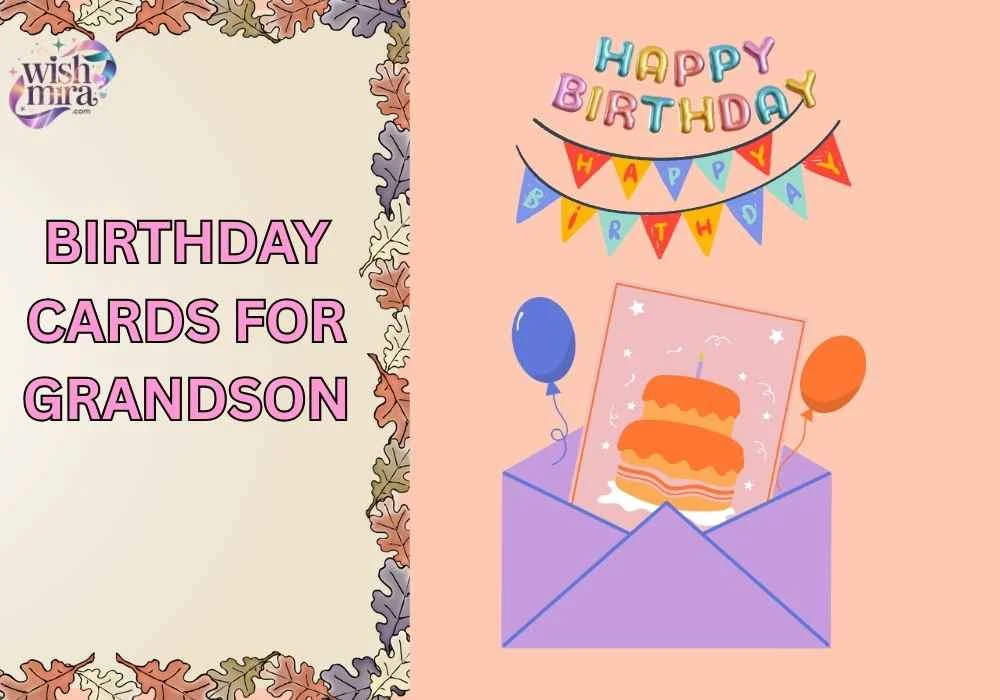 birthday cards for grandson