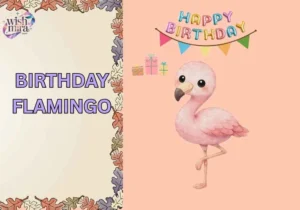 birthday flamingo