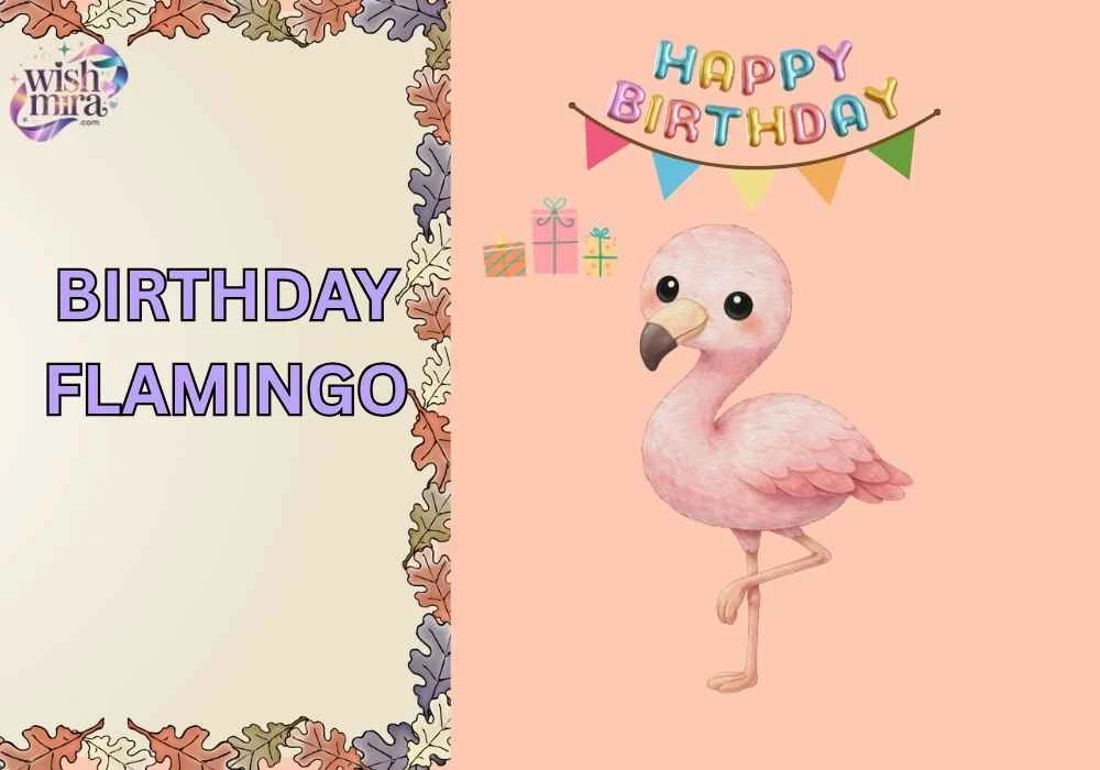 birthday flamingo