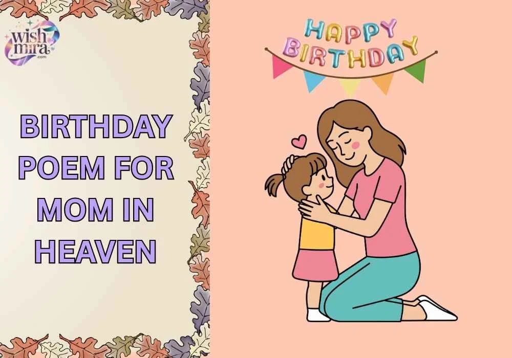 birthday poem for mom in heaven
