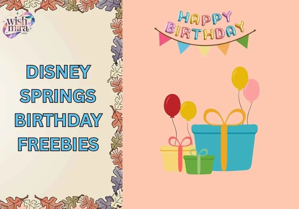 disney springs birthday freebies