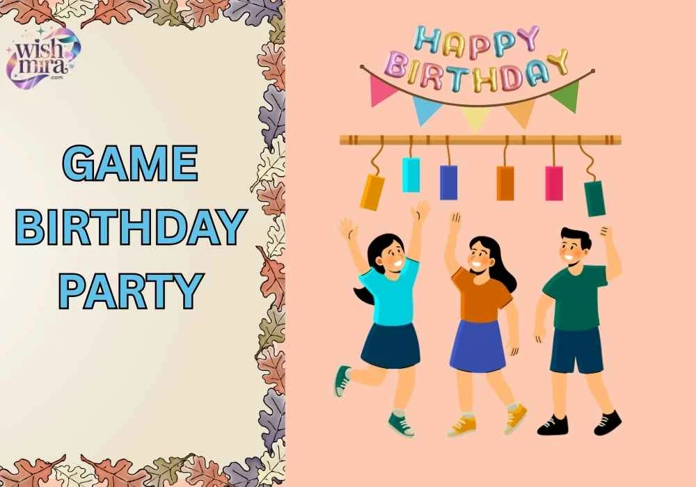 game birthday party