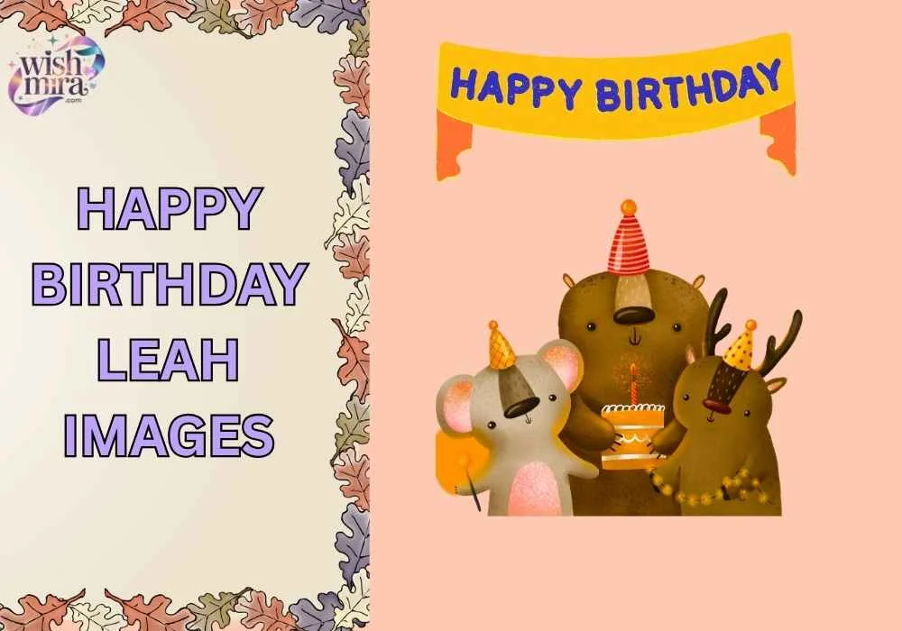 happy birthday leah images