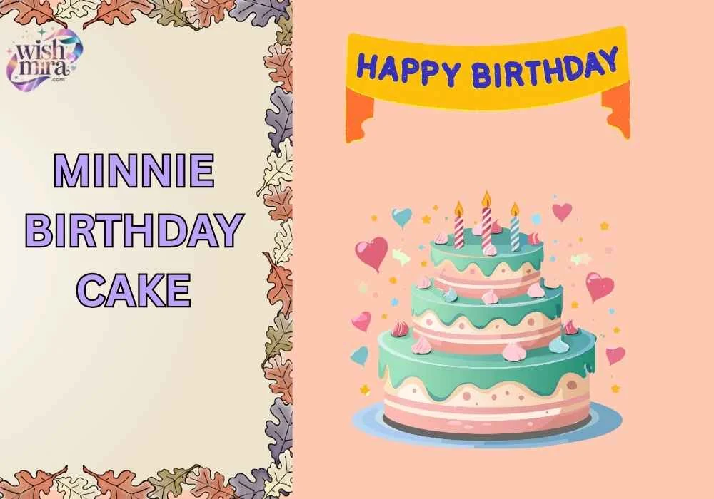 Minnie birthday cake
