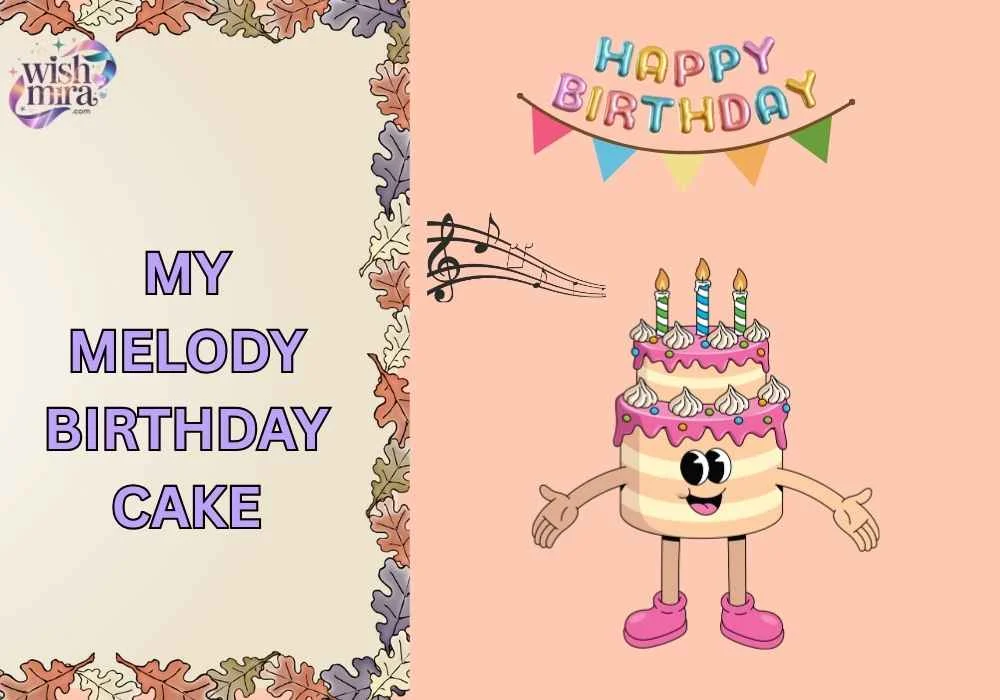 my melody birthday cake