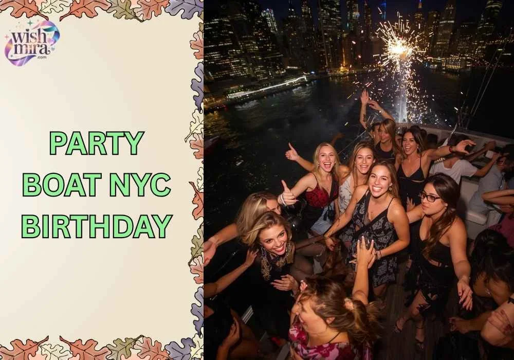 party boat NYC birthday