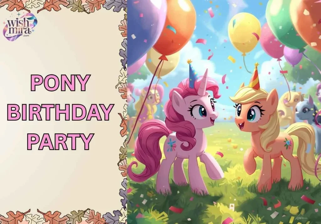 pony birthday party